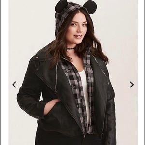Torrid Disney Moto jacket size 2